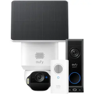 eufy SoloCam E42 + Video Doorbell E340 + Chime  pas cher