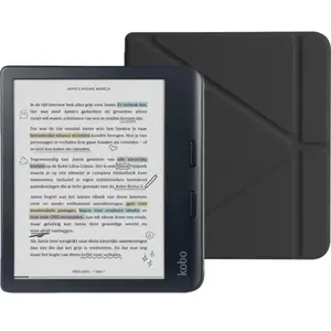 Kobo Libra Colour Noir + BlueBuilt Book Case Noir pas cher