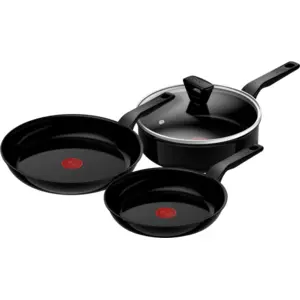 Tefal Renew Black Set de Poêles à Frire Céramique 24 + 28 cm + Poêle P... pas cher