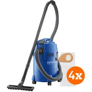 Nilfisk Buddy II 18 T + Nilfisk Sacs d'Aspirateur pour Buddy II (4x) pas cher