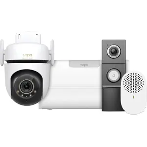 TP-Link Tapo H500 Smart HomeBase + C530WS + D235 Smart Battery & Wired... pas cher
