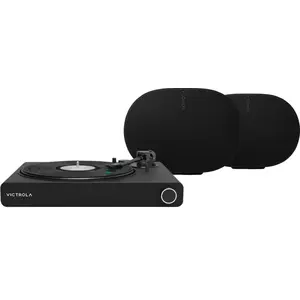 Victrola Stream Onyx Set d'Enceintes Era 300 Noir pas cher
