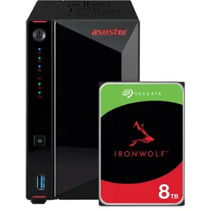ASUSTOR AS5402T + Seagate IronWolf 8 To pas cher