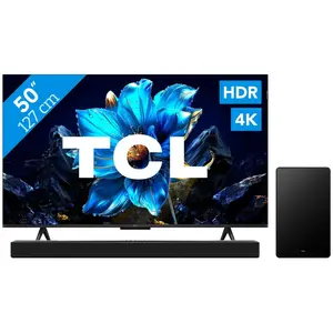 TCL 50" QLED P71K 4K (2025) + TCL Q65H pas cher