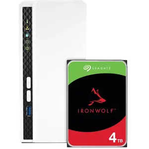 QNAP TS-233 + Seagate Ironwolf 4 To pas cher