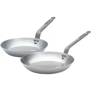 DeBuyer De Buyer Mineral B Set de Poêles à Frire 24 + 28 cm pas cher
