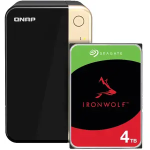 QNAP TS-264-8G, Seagate Ironwolf 4 To pas cher