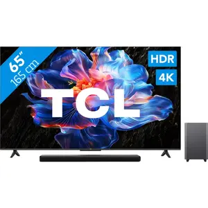 TCL 65" LED P61K 4K (2025) + TCL S55H 2.1 Barre de Son pas cher