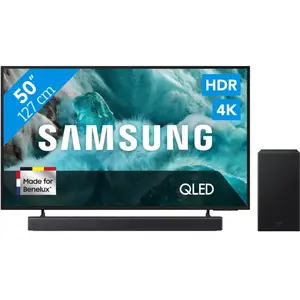 Samsung 50" QLED Q7F4 4K (2025) + Samsung HW-B450F (2025) pas cher