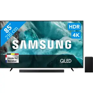 Samsung 85" QLED Q7FA 4K (2025) + Samsung HW-B750F (2025) pas cher