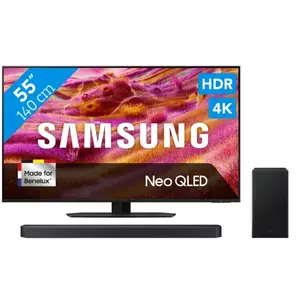 Samsung 55" Neo QLED QN90F 4K (2025) + Samsung HW-B750F (2025) pas cher