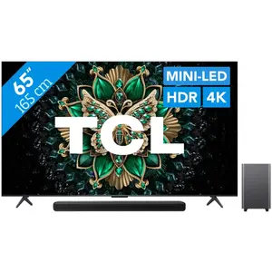 TCL 65" QD Mini-LED C61K 4K (2025) + TCL S55H 2.1 Barre de Son pas cher