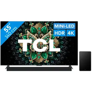 TCL 55" QD Mini-LED C61K 4K (2025) + TCL Q65H pas cher