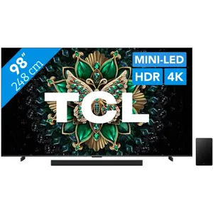 TCL 98" QD Mini-LED C61K 4K (2025) + TCL Q65H pas cher