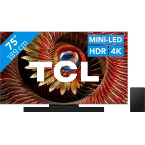 TCL 75" QD Mini-LED C81K 4K (2025) + TCL Q75H pas cher