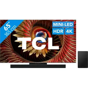 TCL 65" QD Mini-LED C81K 4K (2025) + TCL Q75H pas cher