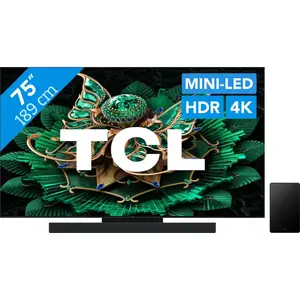 TCL 75" QD Mini-LED C71K 4K (2025) + TCL Q65H pas cher