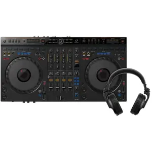 AlphaTheta DDJ-GRV6 + Pioneer DJ HDJ-X5 Noir pas cher