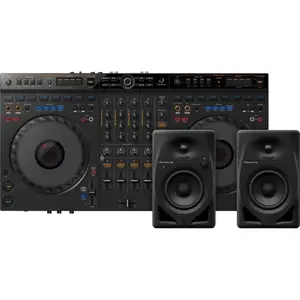 AlphaTheta DDJ-GRV6 + Pioneer DJ DM-40D-BT Noir
