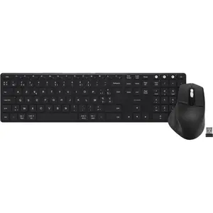 BlueBuilt Clavier Bluetooth Sans Fil Pro AZERTY + BlueBuilt Souris Blu... pas cher