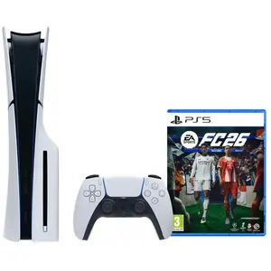 PlayStation 5 Slim Disc Edition + EA Sports FC 26