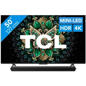 TCL 50" QD Mini-LED C61K (2025) + TCL S45H 2.0 Barre de Son pas cher