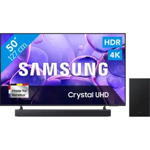 Samsung 50" Crystal UHD U8070F 4K (2025) + Samsung HW-B450F (2025)