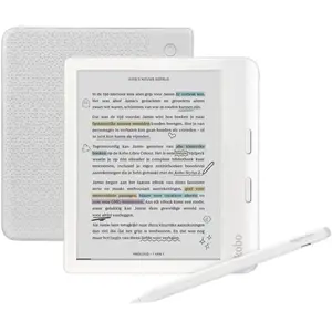 Kobo Libra Colour Blanc + Kobo Stylus 2 pas cher