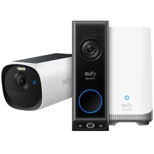 EufyCam E40 + HomeBase 3 + Video Doorbell E340 pas cher