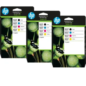 HP 937 Cartouches Pack Combiné (3 pièces) pas cher