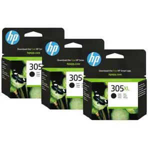 HP 305XL Cartouche Noir (3 pièces) pas cher