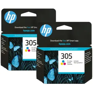 HP 305 Cartouche Couleur (2 pièces) pas cher