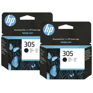HP 305 Cartouche Noir (2 pièces) pas cher