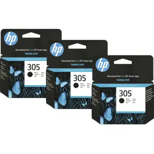 HP 305 Cartouche Noir (3 pièces) pas cher