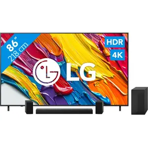 LG 86" QNED82 4K (2025) + LG DS60TR pas cher