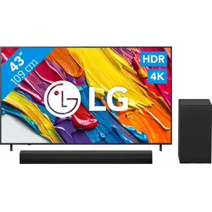 LG 43" QNED82 4K (2025) + LG DS40T pas cher