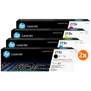 HP 219 LaserJet Toner Pack Combiné (2 Pièces)Vendu parcoolblue