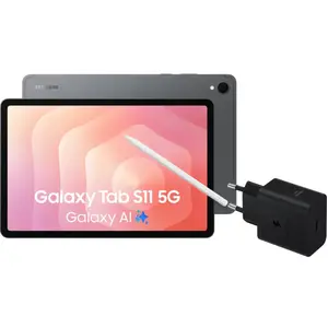 Samsung Galaxy Tab S11 11 Pouces 512 Go Wifi et 5G Gris + Pack de Char...
