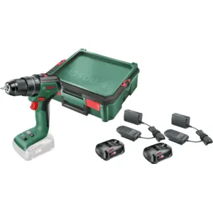 Bosch UniversalImpact 18 V-60 Batterie 2,5 Ah (2x) SystemBox S Kit de ... pas cher