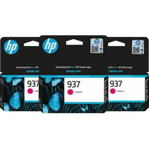 HP 937 Cartouche Magenta (3 pièces) pas cher