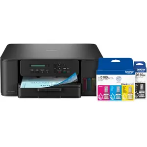 Brother DCP-T580DW + 1 Set de Bouteilles d'Encre Supplémentaires pas cher