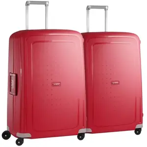 Samsonite S'Cure Valise à 4 Roulettes 69 cm Lot de 2 Crimson Red