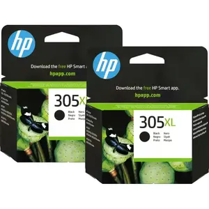 HP 305XL Cartouche Noir (2 pièces) pas cher