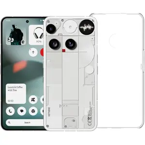 Nothing Phone (3) 512 Go Blanc 5G + Just in Case Back Cover Transparen... pas cher