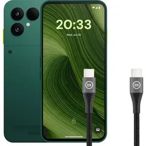 Fairphone 6 256 Go Vert 5G + BlueBuilt Câble USB-C vers USB-C 1,5 m Ny... pas cher