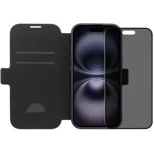 BlueBuilt Apple iPhone 17 Book Case Cuir Noir + BlueBuilt iPhone 17 Pr... pas cher