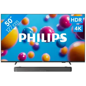 Philips Ambilight 50'' PUS7000 4K (2025) + Philips TAB5109 pas cher
