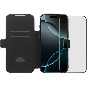 Coolblue BlueBuilt Apple iPhone 17 Pro Max Book Case Cuir Noir + BlueB... pas cher