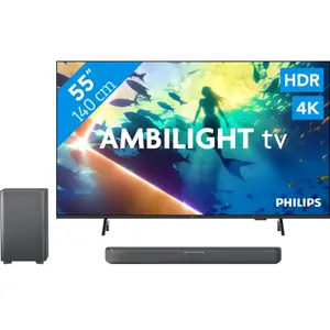 Philips Ambilight 55" PUS8000 4K (2025) + Philips TAB5309 pas cher