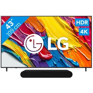 LG 43" QNED82 4K (2025) + Sonos Ray Noir pas cher